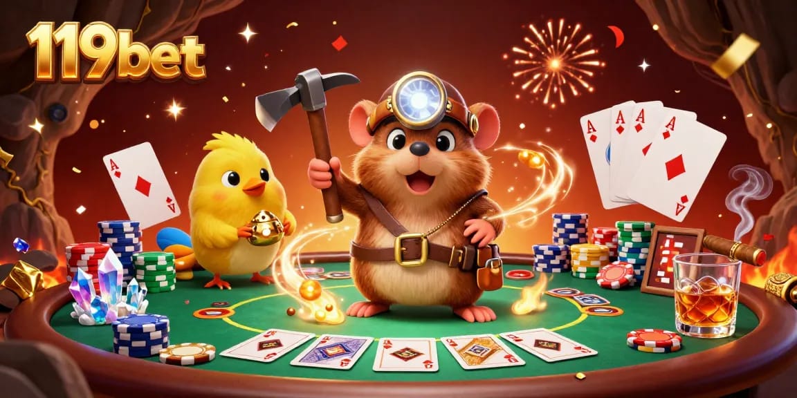 Experience exciting gameplay at 119bet with vibrant casino elements and dynamic characters.
