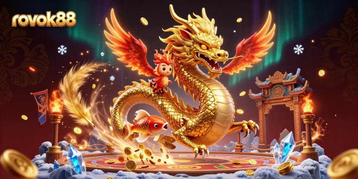 Engage with rokok88's thrilling 3D casino adventure amidst vibrant characters and rich visuals.