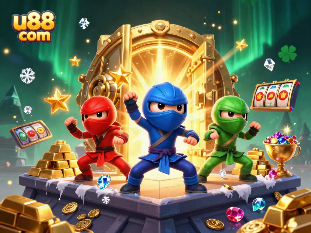 Experience thrilling gaming and rewards at u88 com with vibrant characters and exciting casino elements.