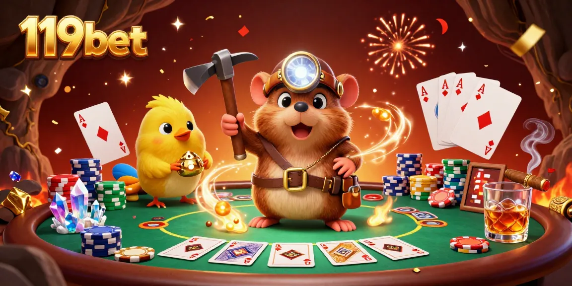 Experience exciting gameplay at 119bet with vibrant casino elements and dynamic characters.