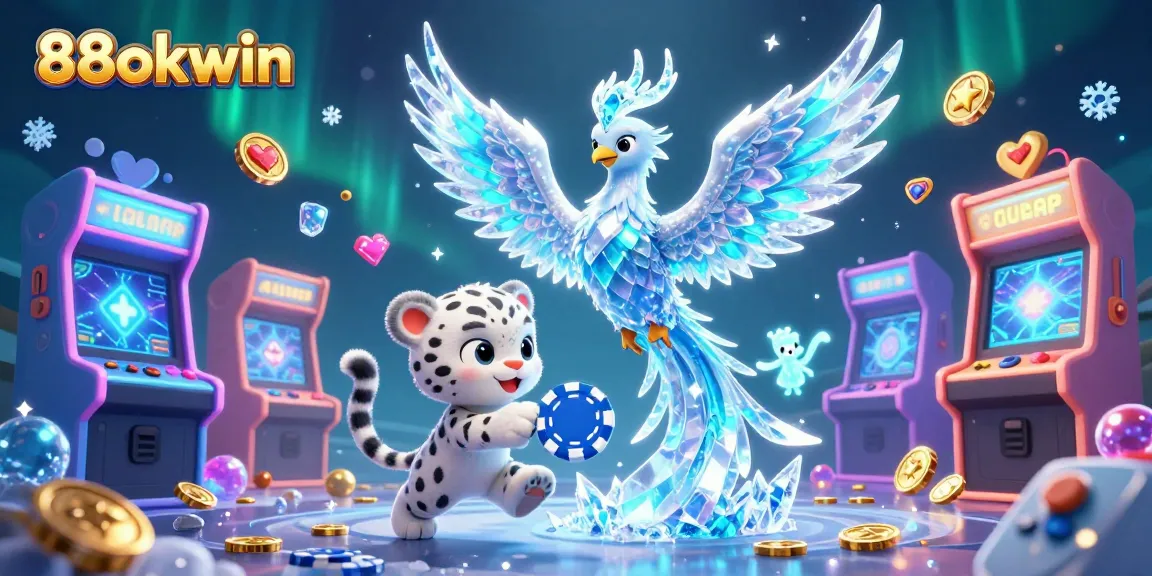 Experience exciting wins at 88okwin with a vibrant ice-themed casino adventure.