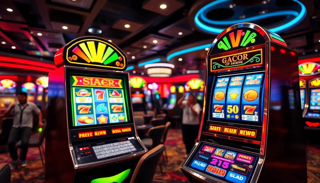 Menangkan jackpot pada slot gacor dengan suasana kasino yang meriah.