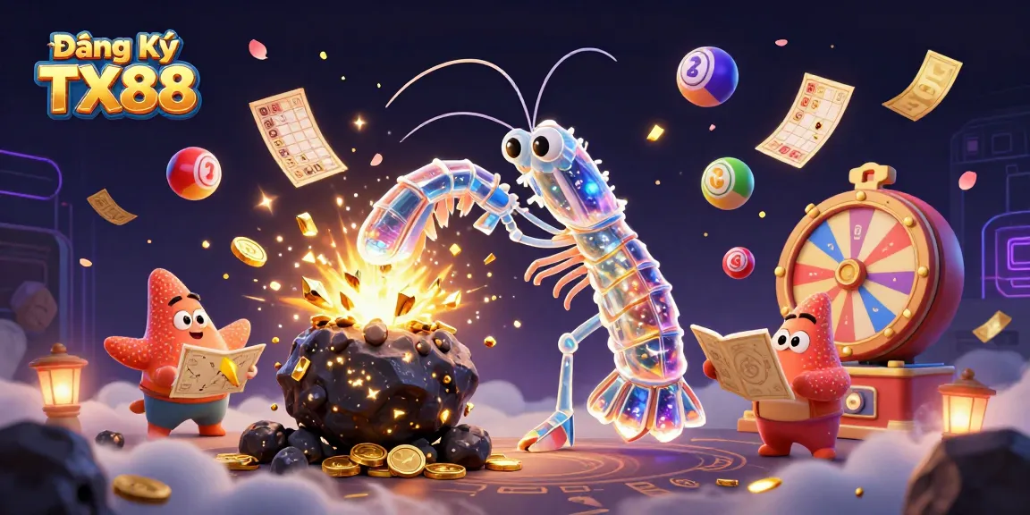 Increase your chances with Đăng Ký TX88 while a galactic samurai battles for treasure in an exciting 3D scene.