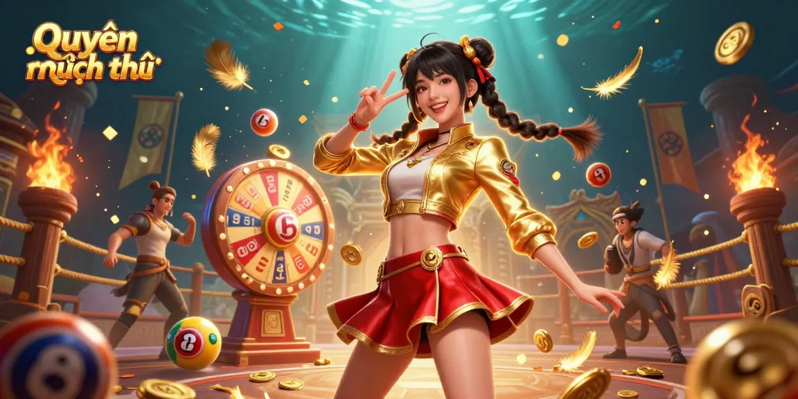 Experience the thrill of gamble with Quyền riêng tư, vibrant 3D casino illustration featuring a joyful character.