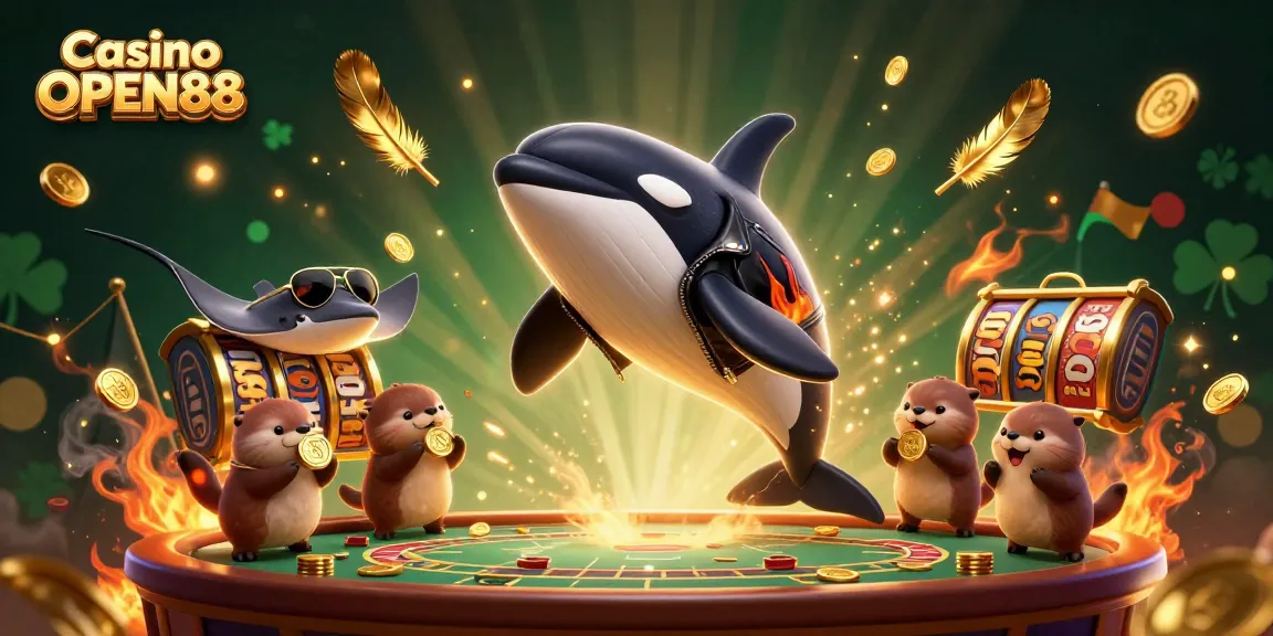 Experience thrilling gameplay at Casino OPEN88 with vibrant 3D characters and dynamic betting elements.