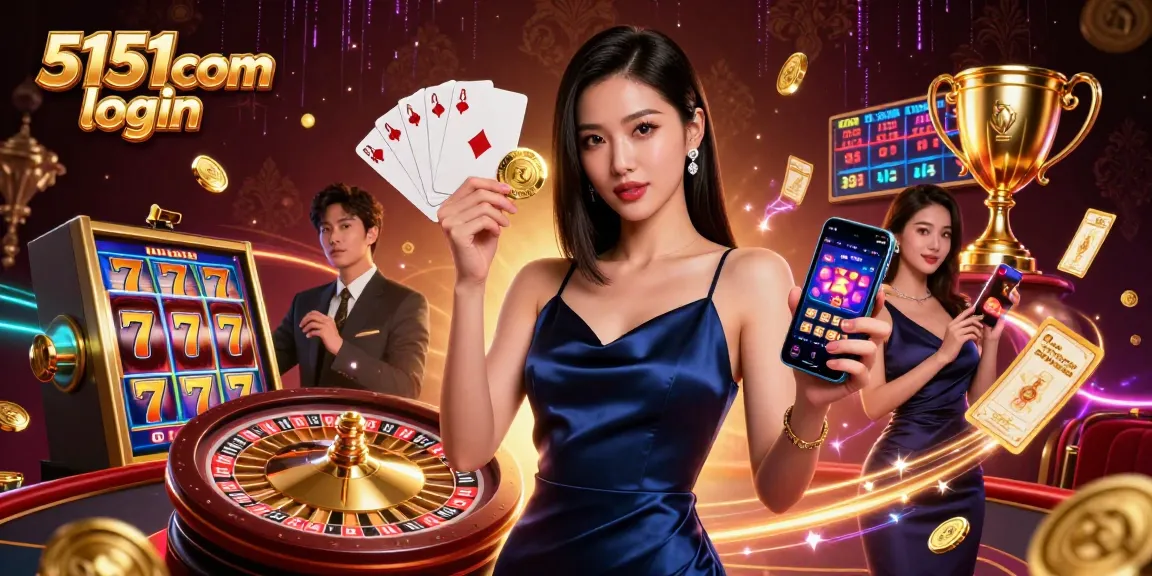 Bet on your favorite games with the vibrant scene showcasing the 5151com login experience.