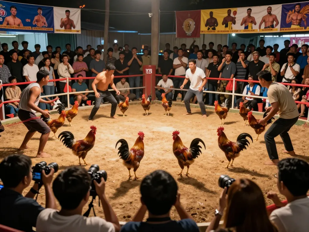 Witness live chicken fighting action at DAGA88 for đá gà trực tiếp campuchia today!