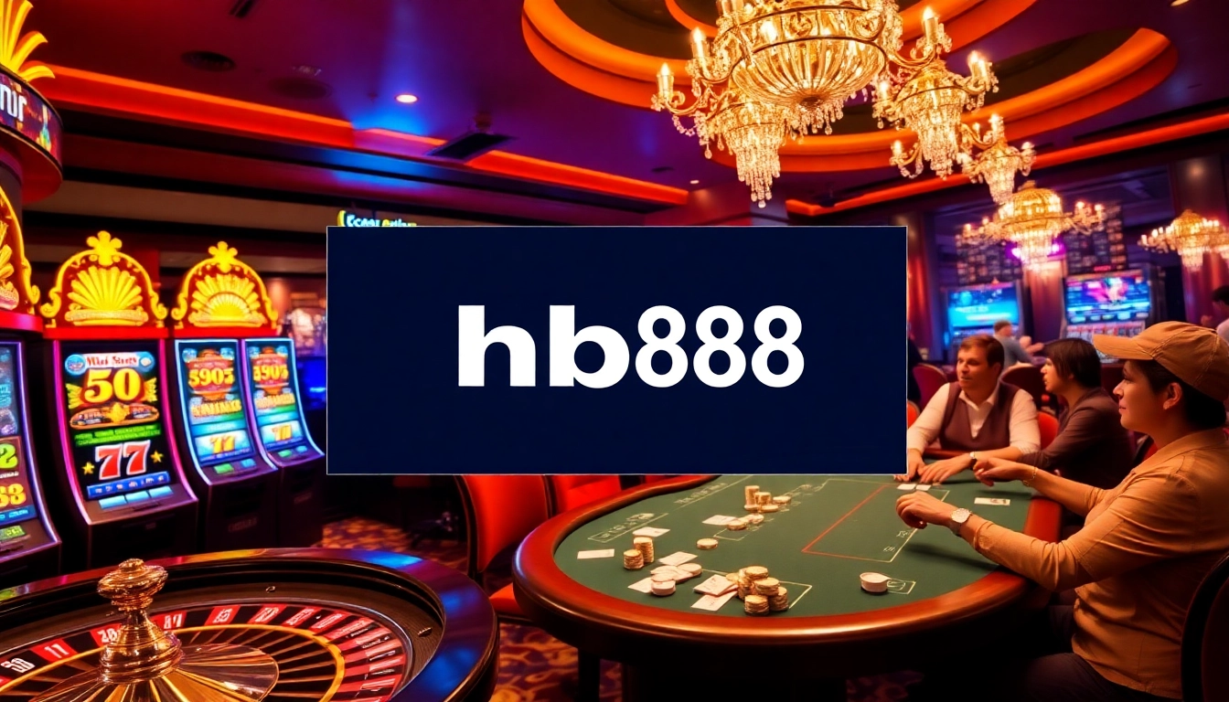 Experience the thrill of gaming at HB88 link with vibrant casino action.