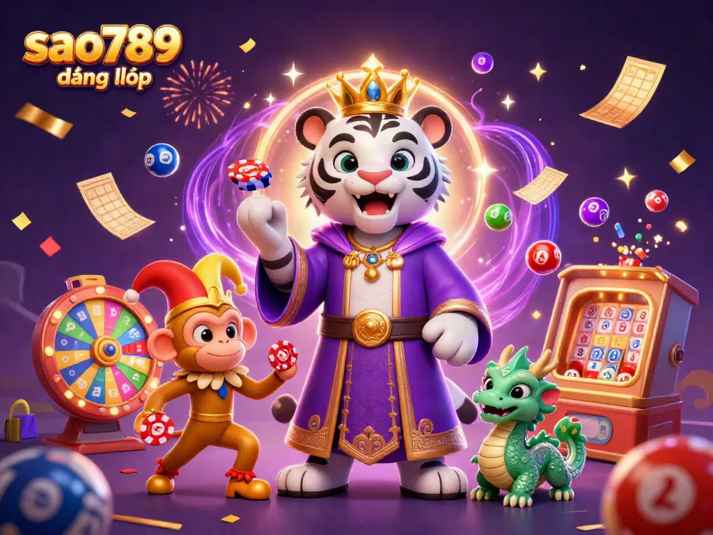 Experience the excitement with sao789 đăng nhập in a vibrant casino scene full of life and winning opportunities.