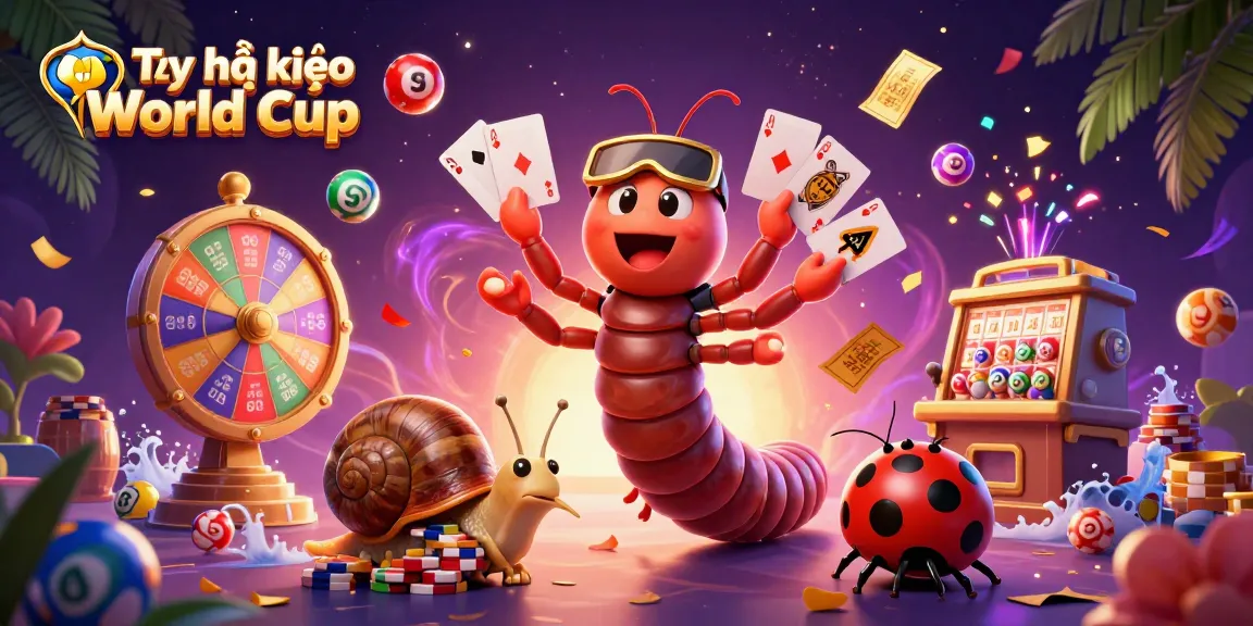 Tỷ lệ kèo World Cup: Engage in thrilling betting with vibrant characters and dynamic game elements!