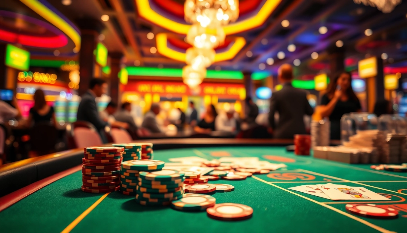 Profitez d'un casino en ligne retrait immédiat avec des jeux excitants en arrière-plan.