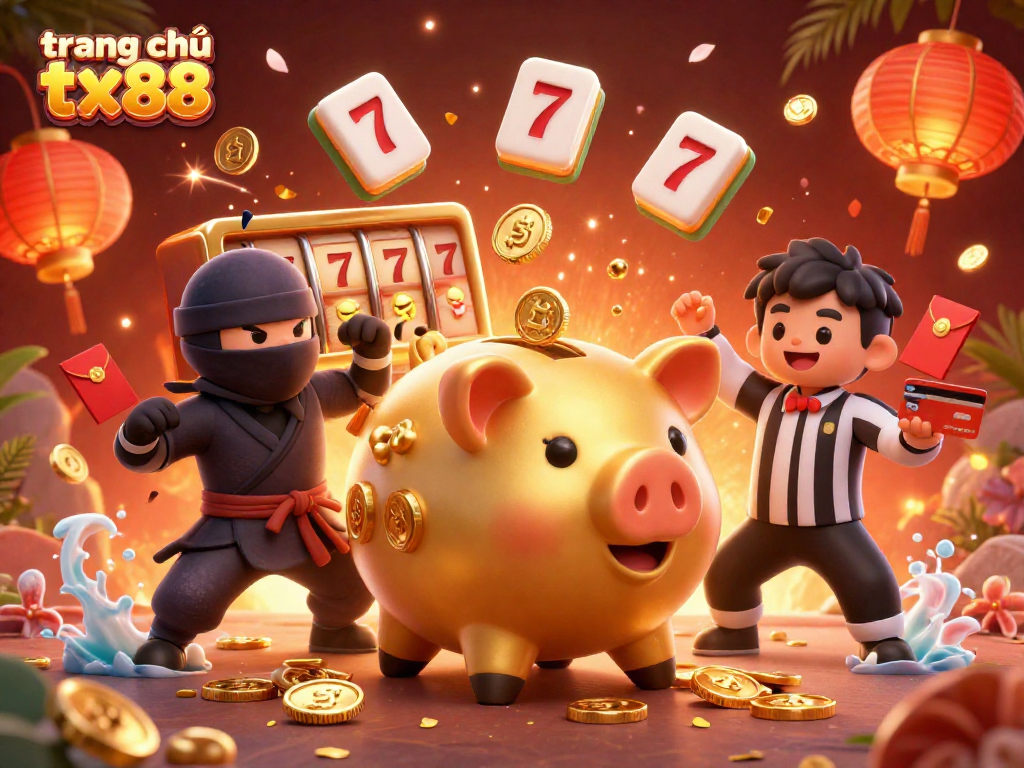 Experience the thrill of gaming at trang chủ tx88 with dynamic characters and casino elements.